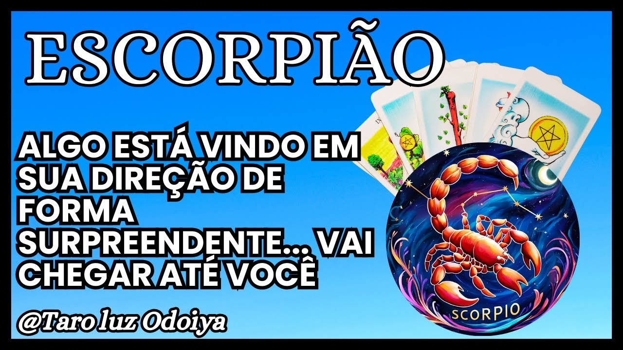 ♏ESCORPIÃO VAI SER DE ARREPIAR! ISSO VAI EXPLODIR A QUALQUER MOMENTO! SERÁ OFERECIDO E INESPERADO