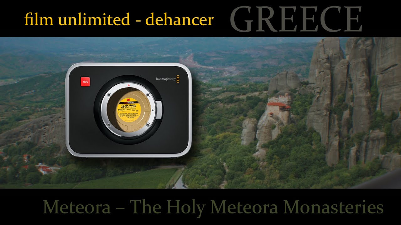 The Holy Meteora   BMCC 2.5k PL + Blazar 35 mm 1.5x 1.6 Anamorphic. FilmUnlimited Dehancer.