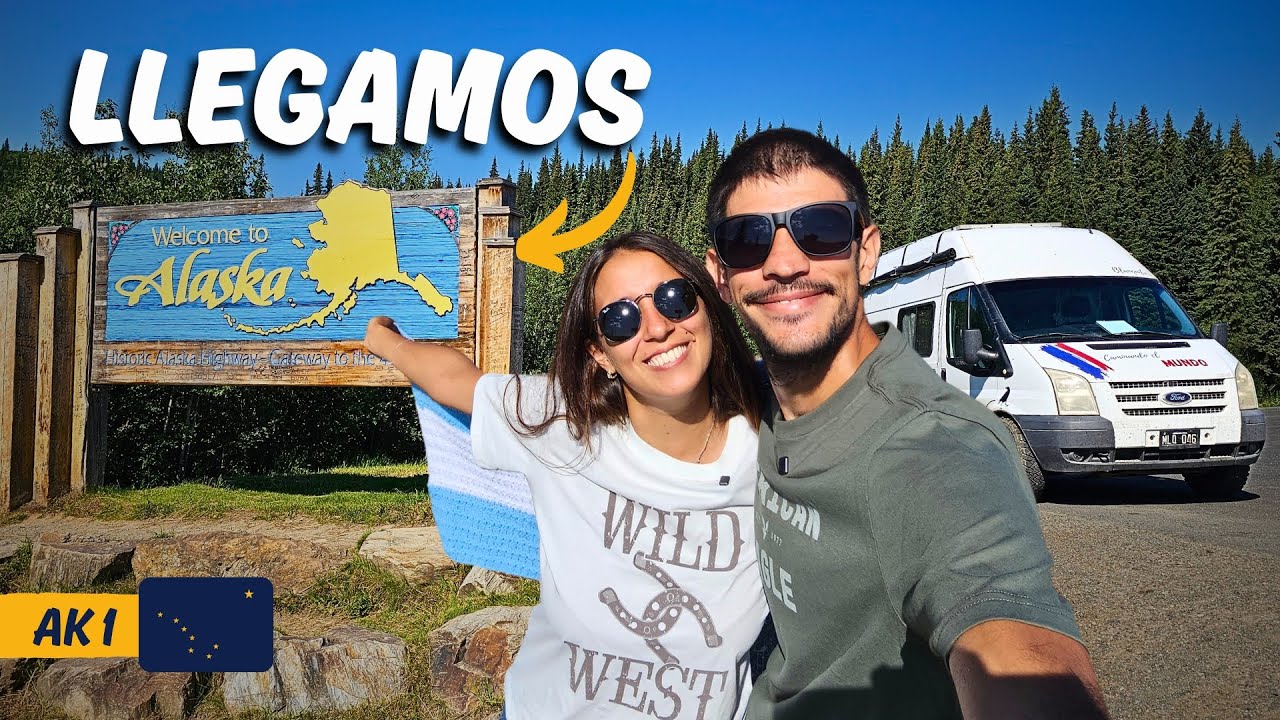 Llegamos a ALASKA desde Argentina despu&eacute;s de 1600 d&iacute;as viajando 🥹 | E49T7