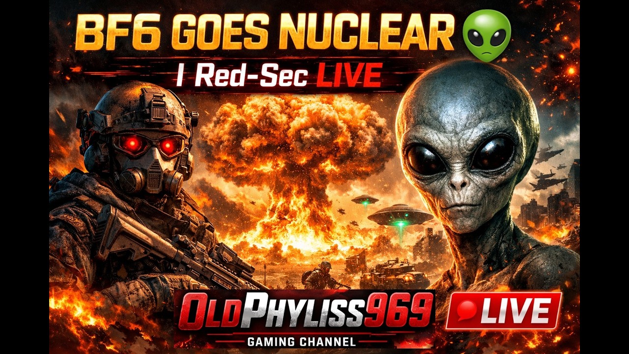 BF6 GOES NUCLEAR 👽 | Red-Sec LIVE
