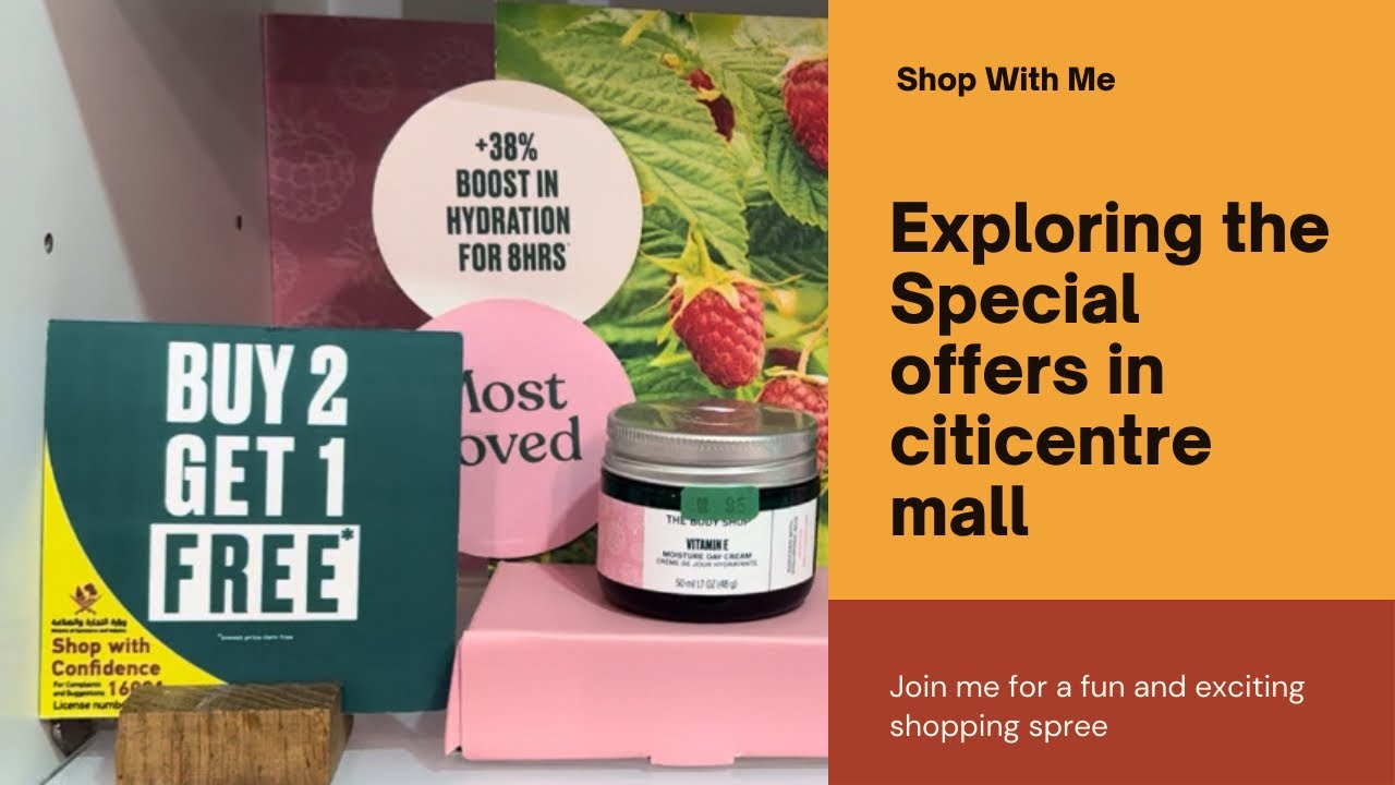 Exploring Citi Center Mall Qatar | Special Offers at Body Shop, Splash, Jack & Jones, Home Centre