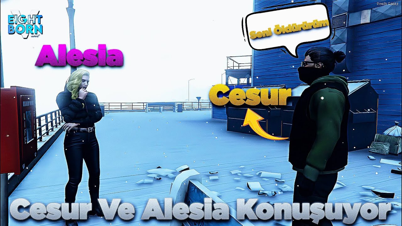 Seni Öldürürüm Alesia! Cesur Ve Alesia Konuşuyor Eightborn Next @MiiR_ay