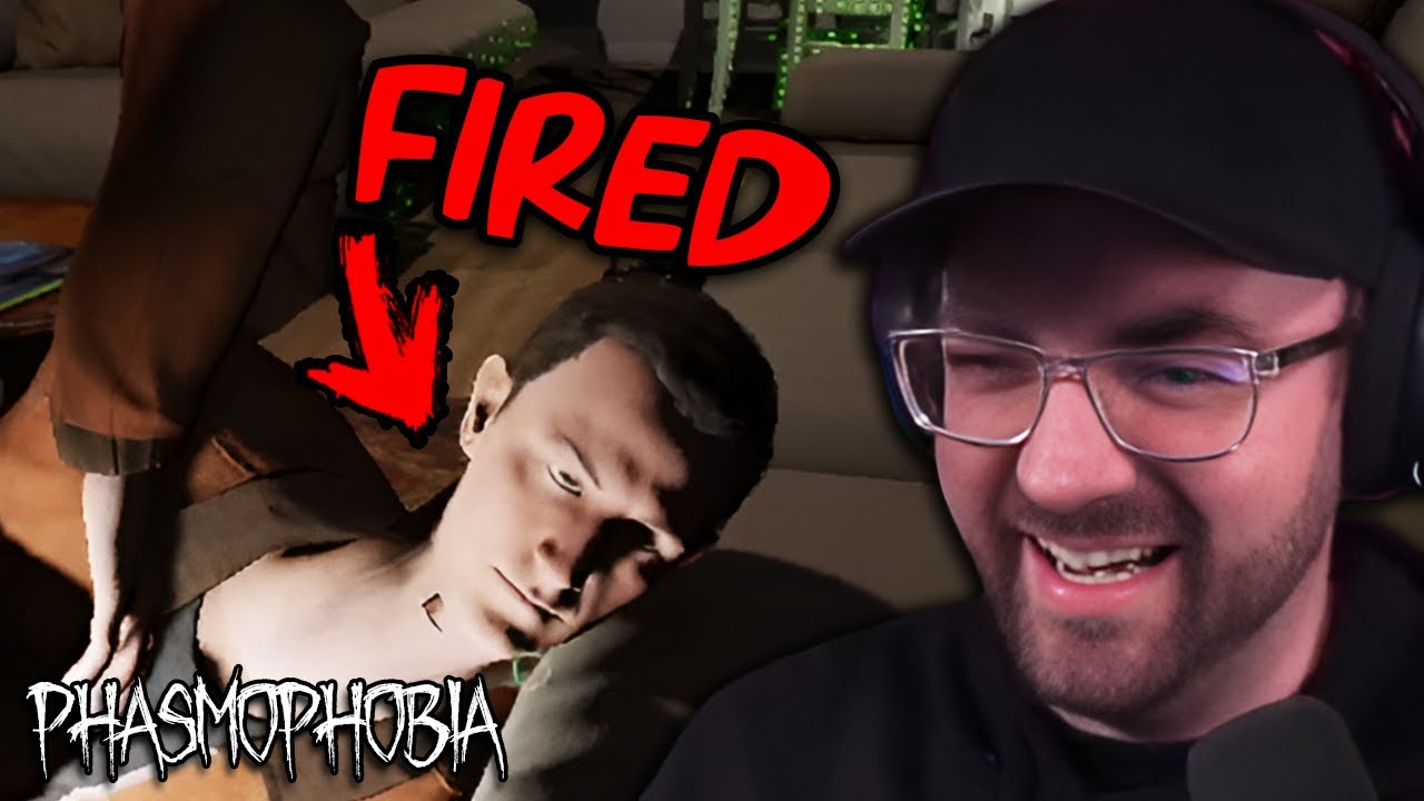 Ghost Hunter FIRED From Job | Phasmophobia