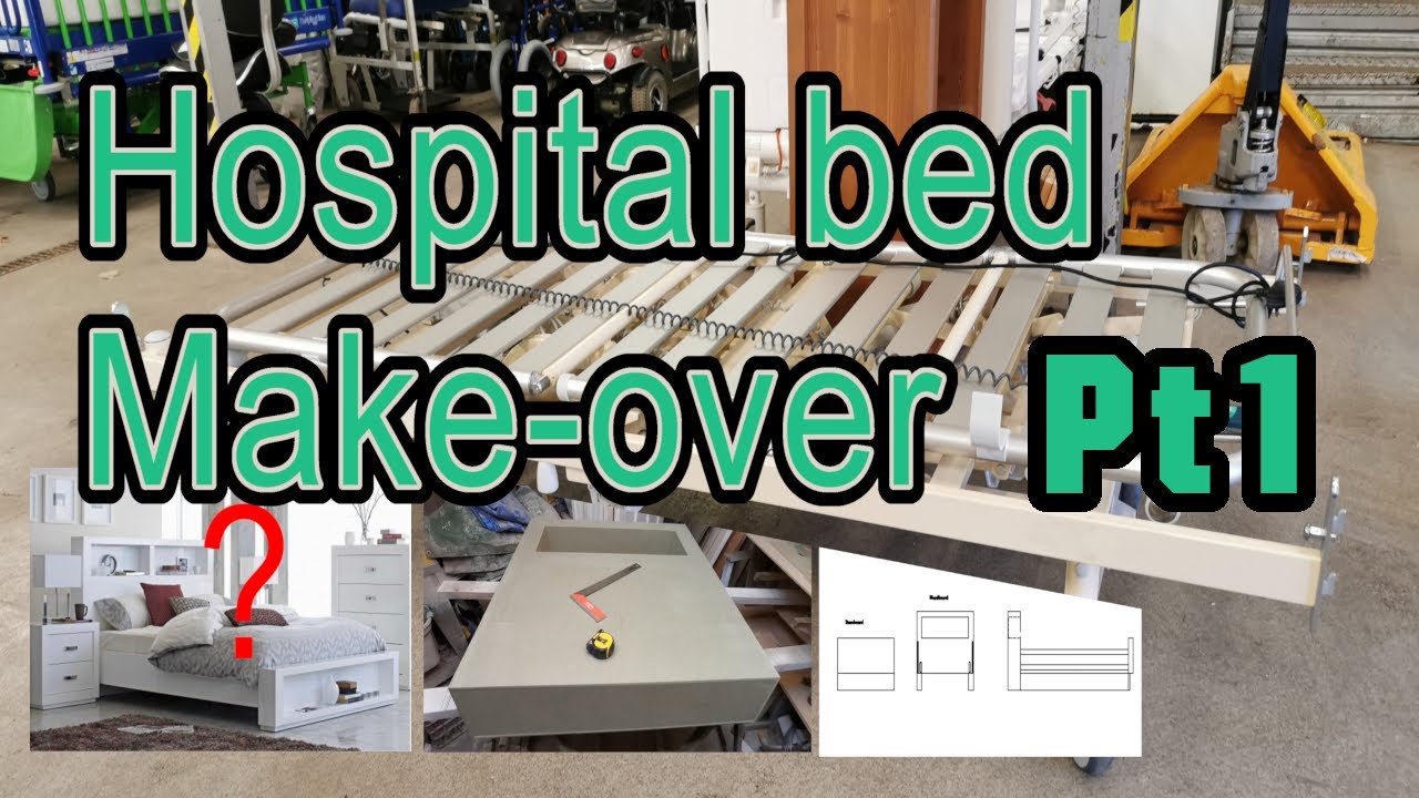 Hospital bed make-over Pt1 - Making the headboard