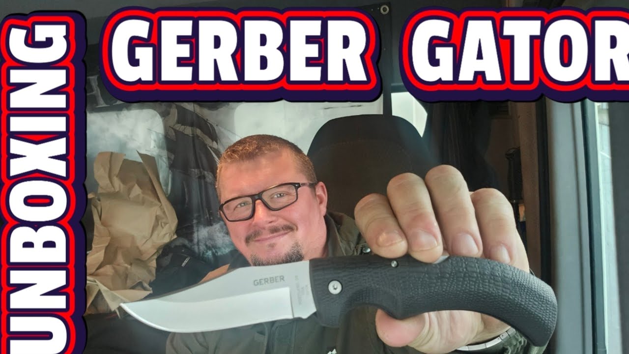 🇩🇪 UNBOXING: GERBER GATOR Mate Taschenmesser mit BackLock und 420HC 