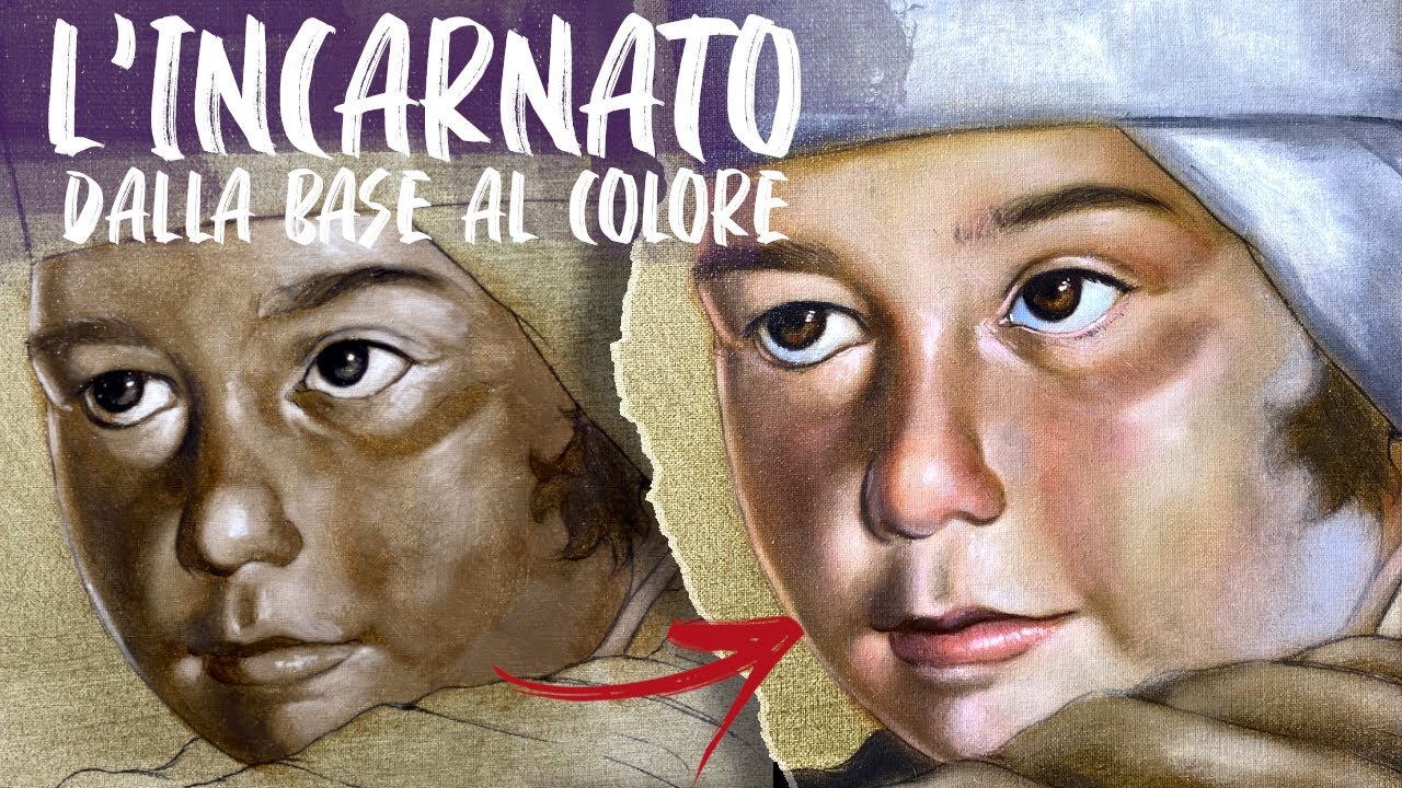 GUIDA : CREARE IL COLORE DELLA PELLE a VELATURE