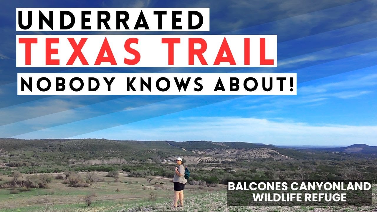 Balcones Canyonland National Wildlife Refuge Is A Must-See Texas Trail #hiking