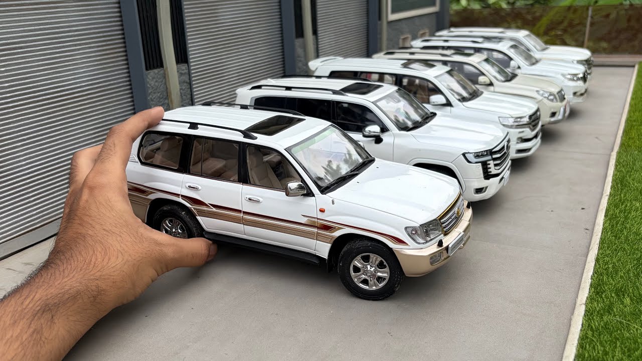 Большая коллекция Toyota Land Cruiser в масштабе 1/18 | Модели автомобилей diecast