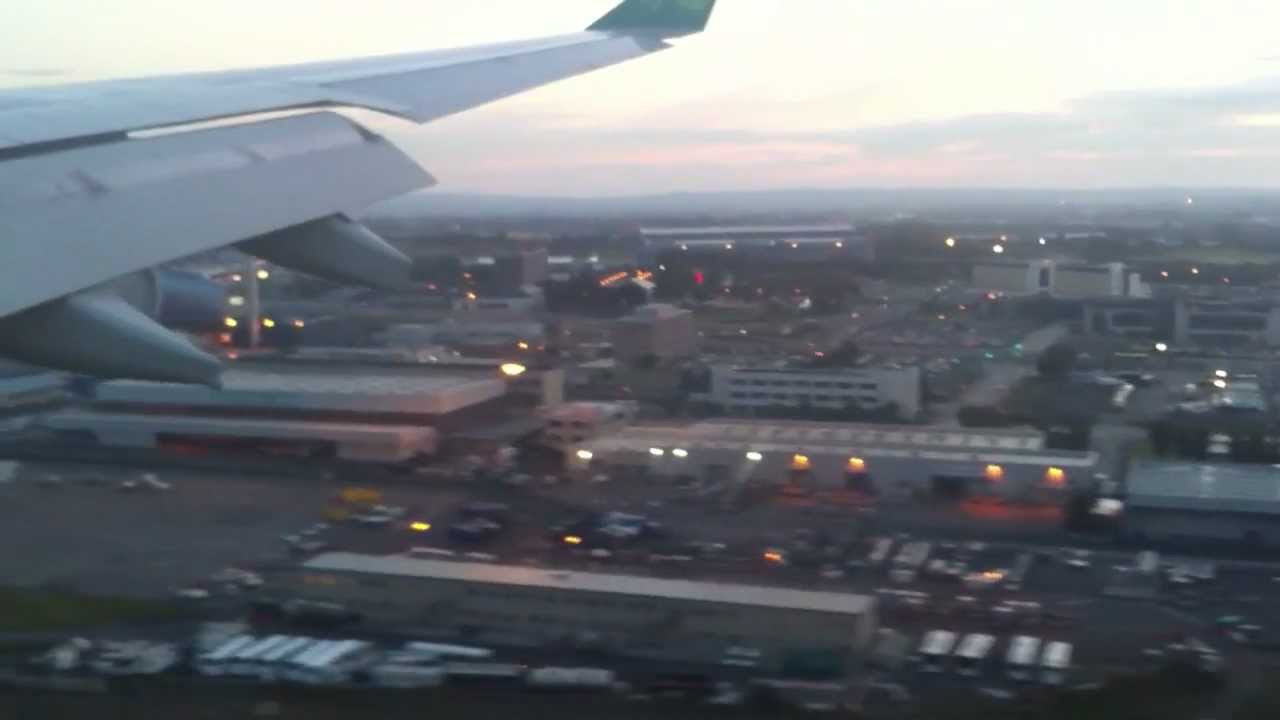 EIDW Approach and Landing.