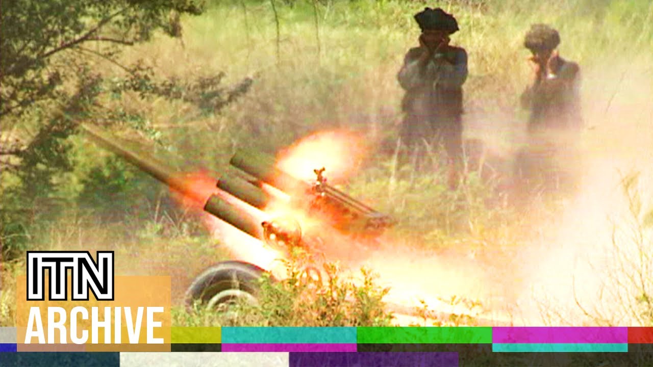 Soviet Withdrawal From Afghanistan - Raw Footage of Russian Retreat Aftermath (1989)
