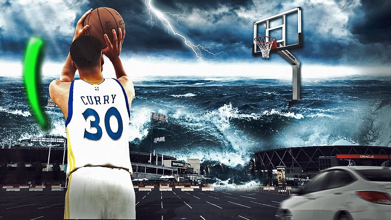 99 OVR STEPH CURRY SHOOTS GREENS from the PARKING LOT in NBA2K19
