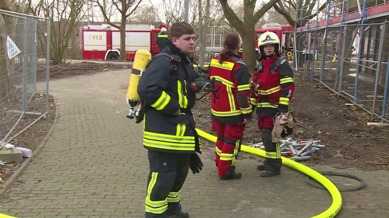 Feuer im Gymnasium Brunsbüttel