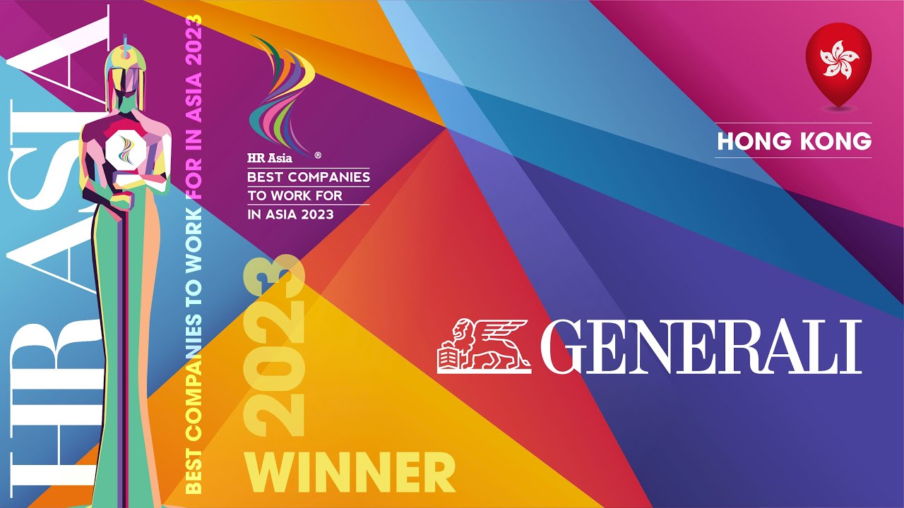 GENERALI HONG KONG - 2023 Hong Kong HR ASIA Best Companies to Work for in Asia