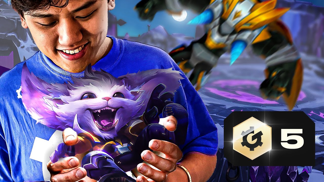 5 GADGETEEN GNAR CARRY is actually TOO BUSTED!! | Teamfight Tactics Patch 13.7