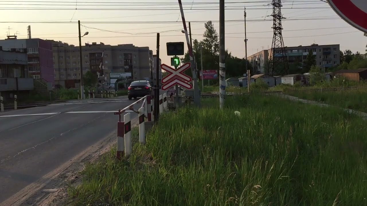 работа нового жд переезда в России, станция Ивановская