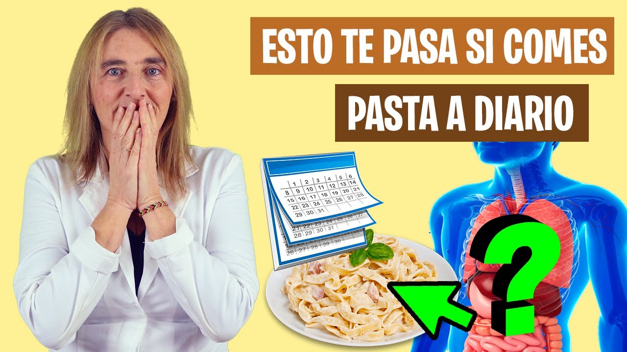 QUÉ OCURRE si COMES PASTA TODOS los DÍAS | La pasta en la dieta | Alimentación real saludable
