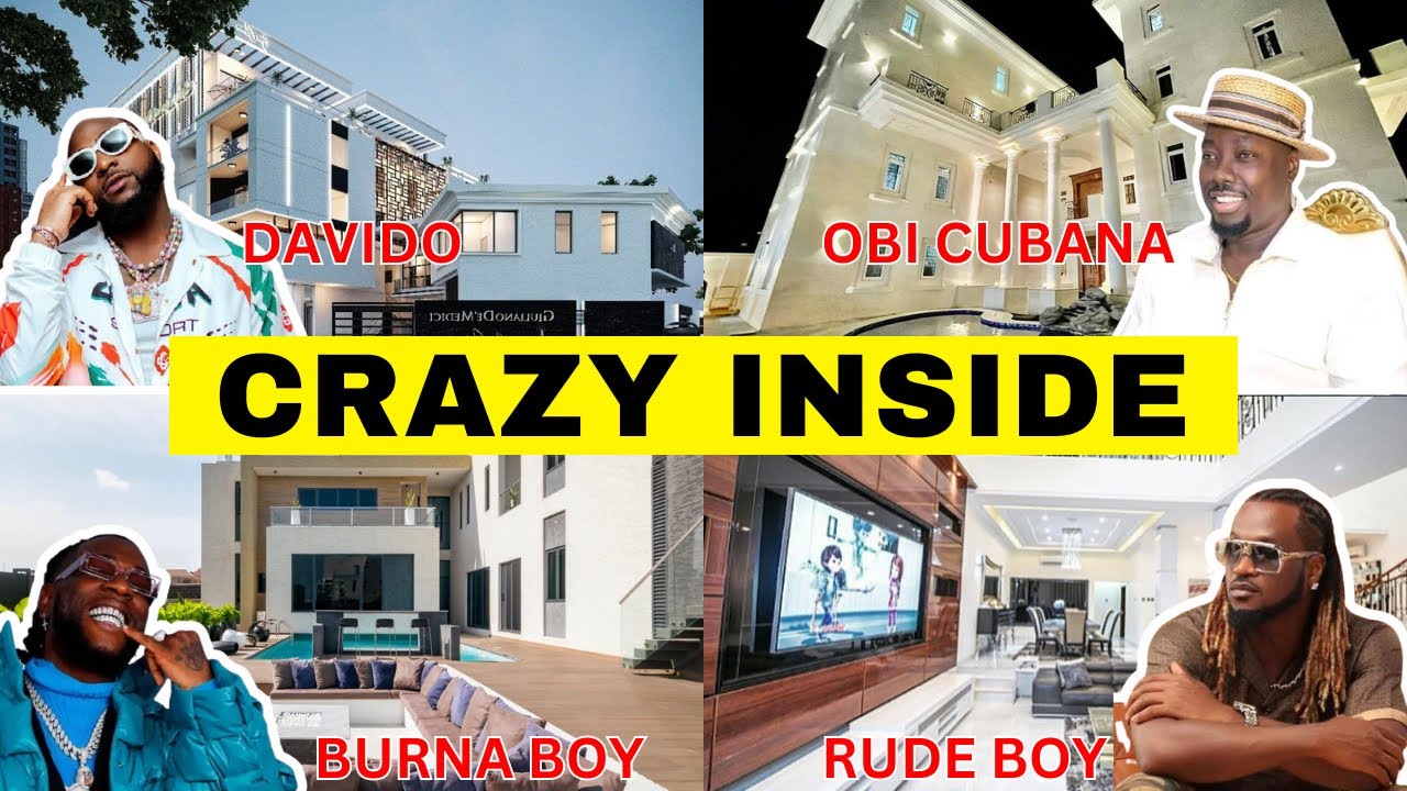 INSIDE The Top 10 MOST EXPENSIVE Celebrity Homes in Nigeria | Billionaires Lifestyle at its Peak