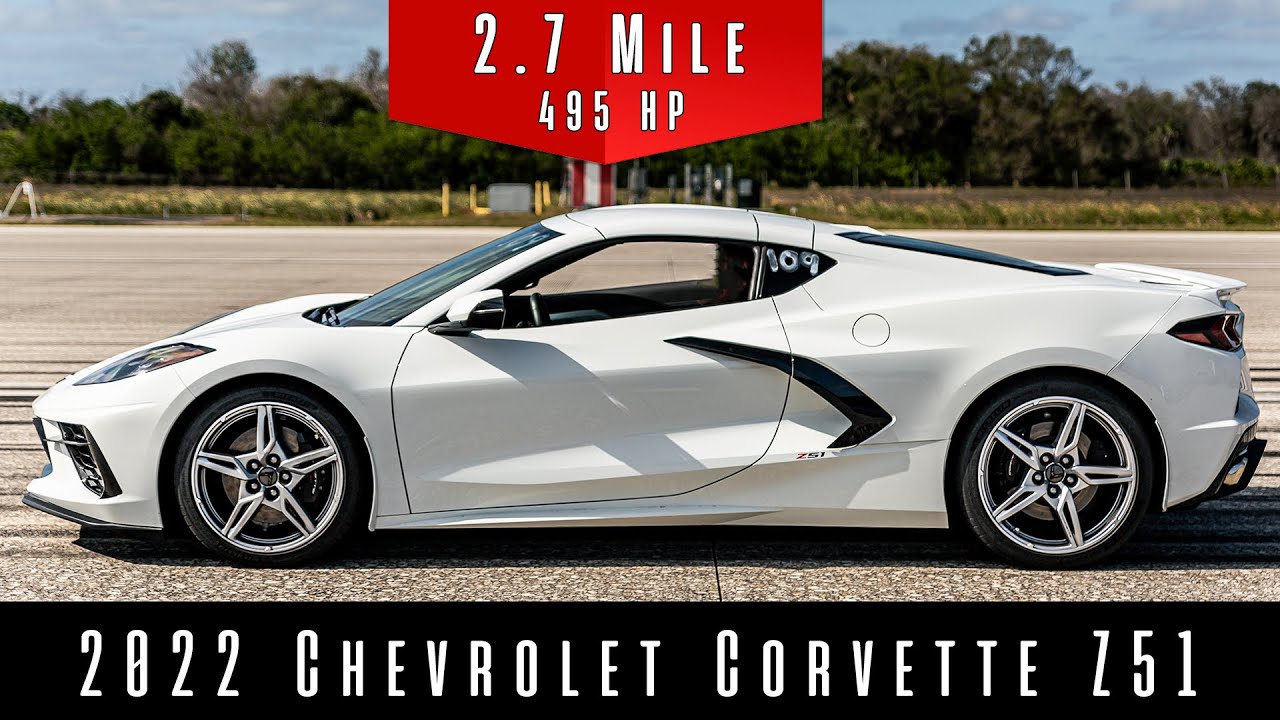 2022 Chevrolet C8 Corvette Z51 | Top Speed Test