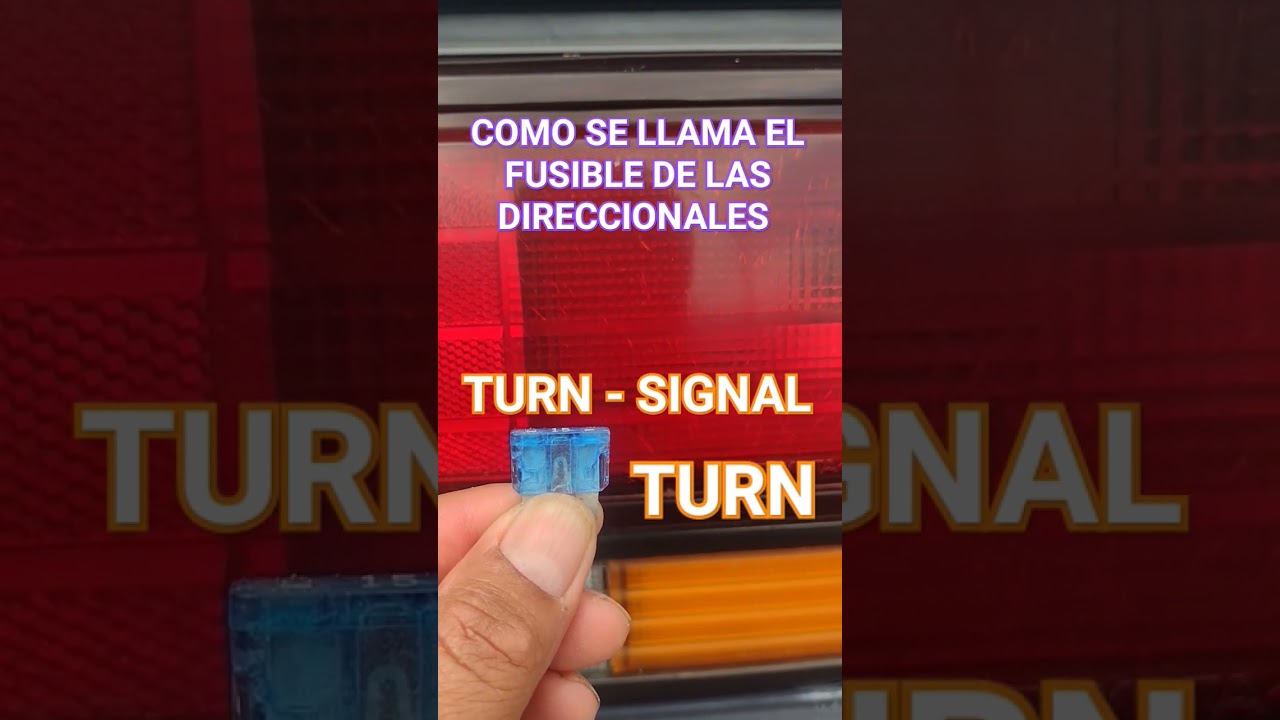 COMO SE LLAMA EL FUSIBLE DE LAS DIRECCIONALES #carros #autos #coches # shorts #usa #mexico #ayudatv