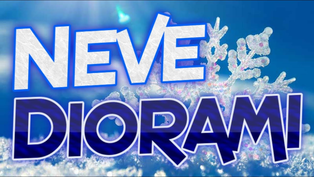 Tutorial come creare la neve per modellismo e diorami [#animeknow]