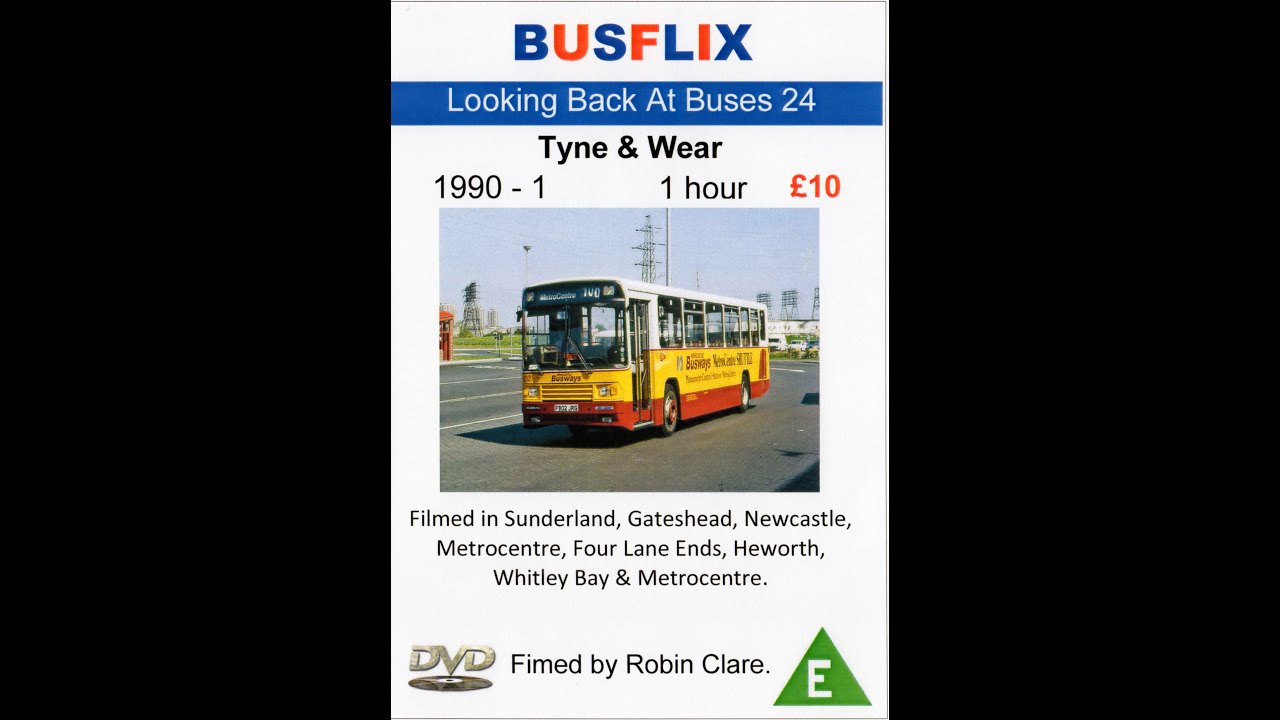 Looking Back At Buses 24  Tyne & Wear  1990 -91