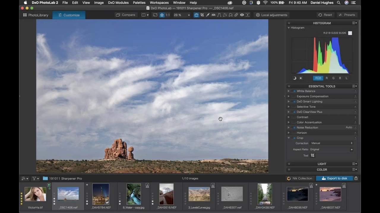 DxO Webinar: Mastering output sharpening with Sharpener Pro with Dan Hughes