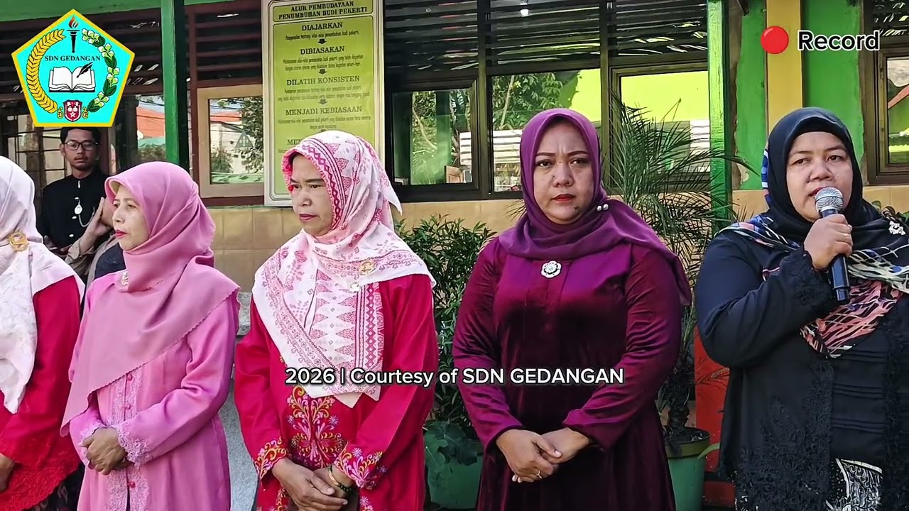 Peringatan Hari Jadi Kabupaten Sidoarjo (Harjasda) Ke-167 Tahun 2026 di SDN Gedangan