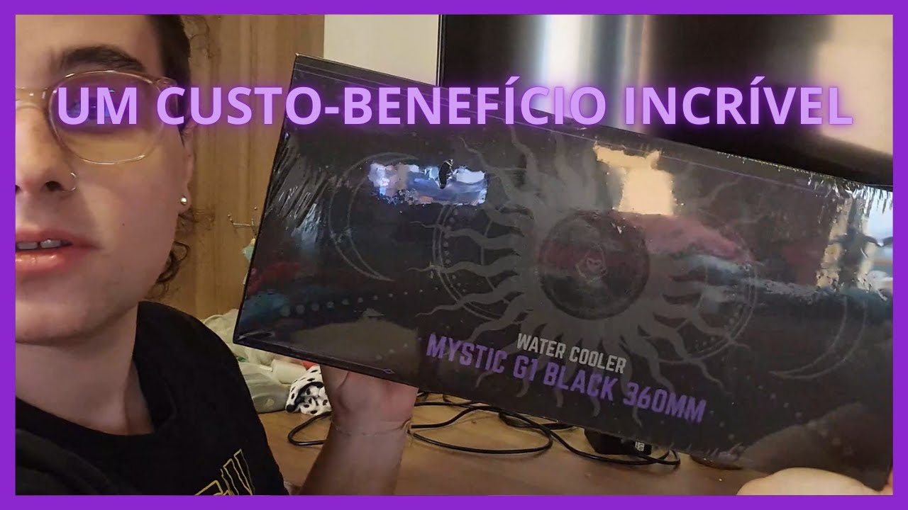Water Cooler Barato e com telinha? Unboxing e 
