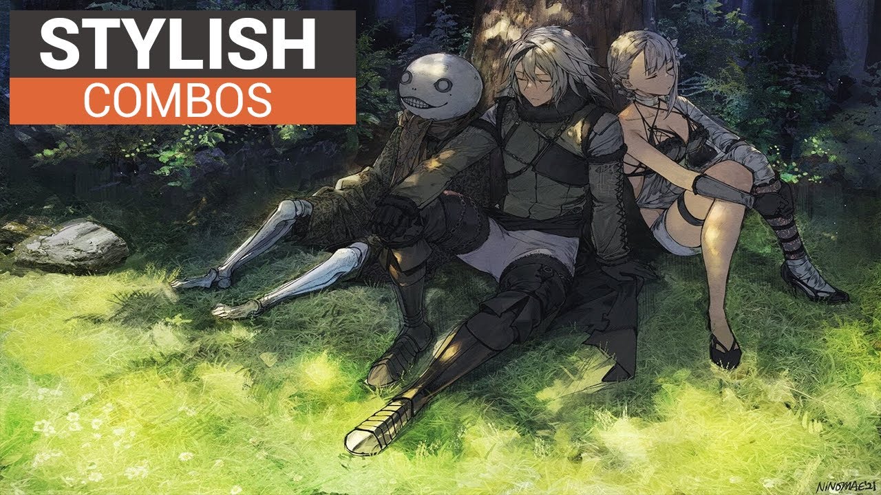 Some Stylish Combos in Nier Replicant 1.22