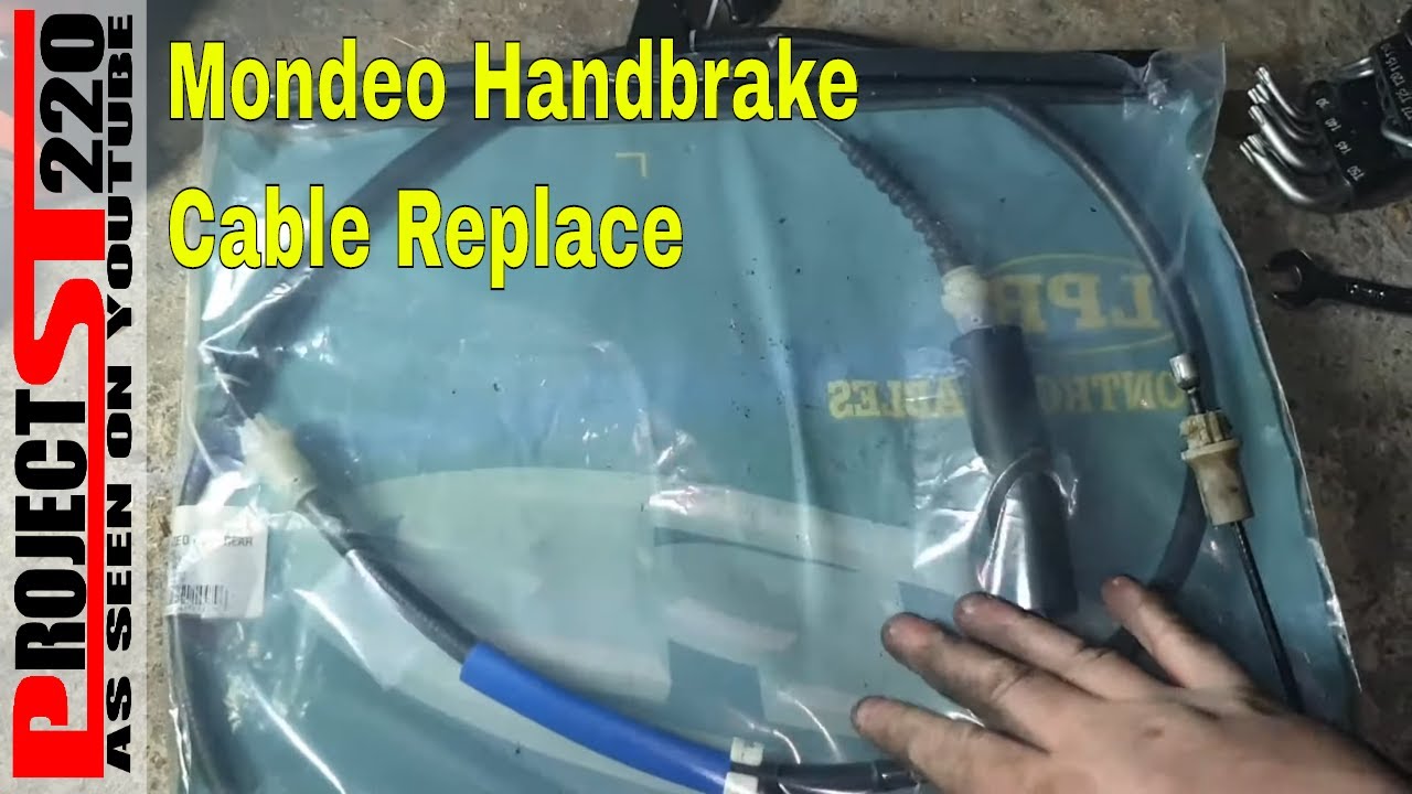 Ford Mondeo MK3 handbrake cable replace
