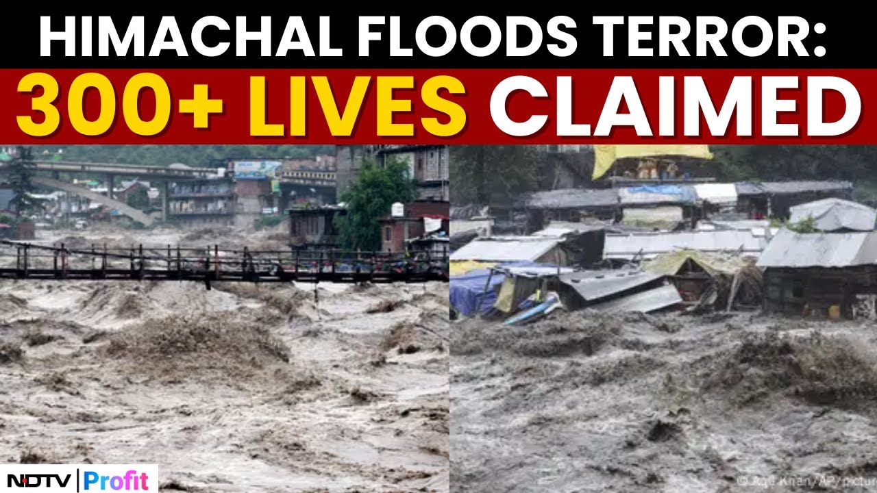 Himachal Floods Fury: Deadliest Rainfall In Decades; More Than 300 Dead, State Declared Disaster Hit