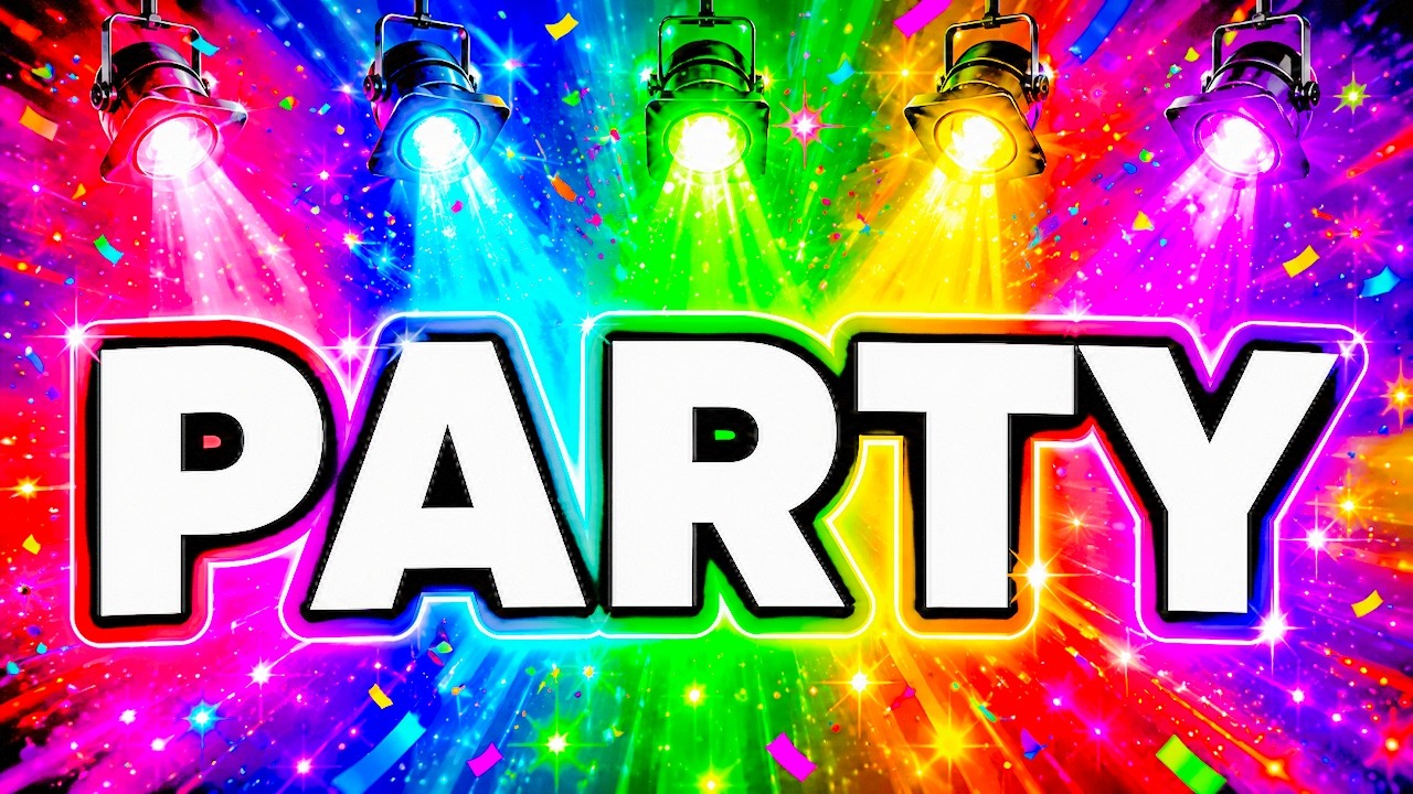 Disco Party 2026 🎉 Non-Stop Dance Music & Colorful Light Show (4K)