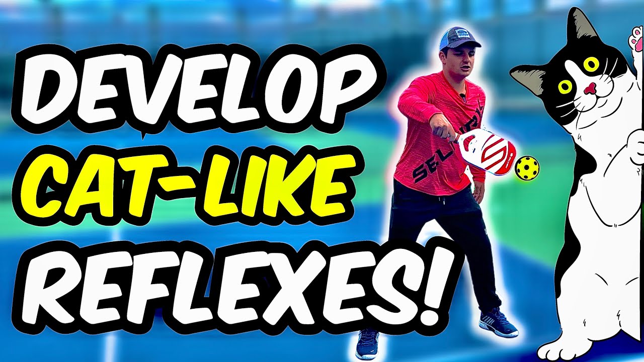 Improve Your Reflexes & Win More Volley Battles (crucial pickleball tips)