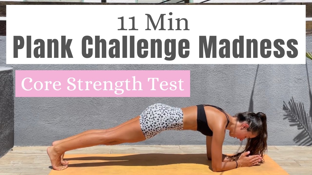 11 Min Plank Challenge Madness: Test Your Core Strength!