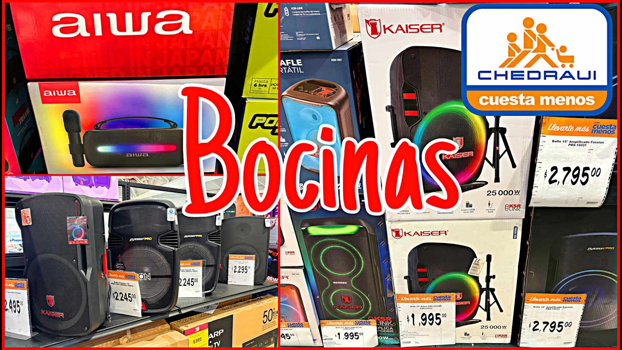 ‼️ BOCINAS 🔊 EN CHEDRAUI 🧡 RECORRIDO COMPLETO 👍🤑