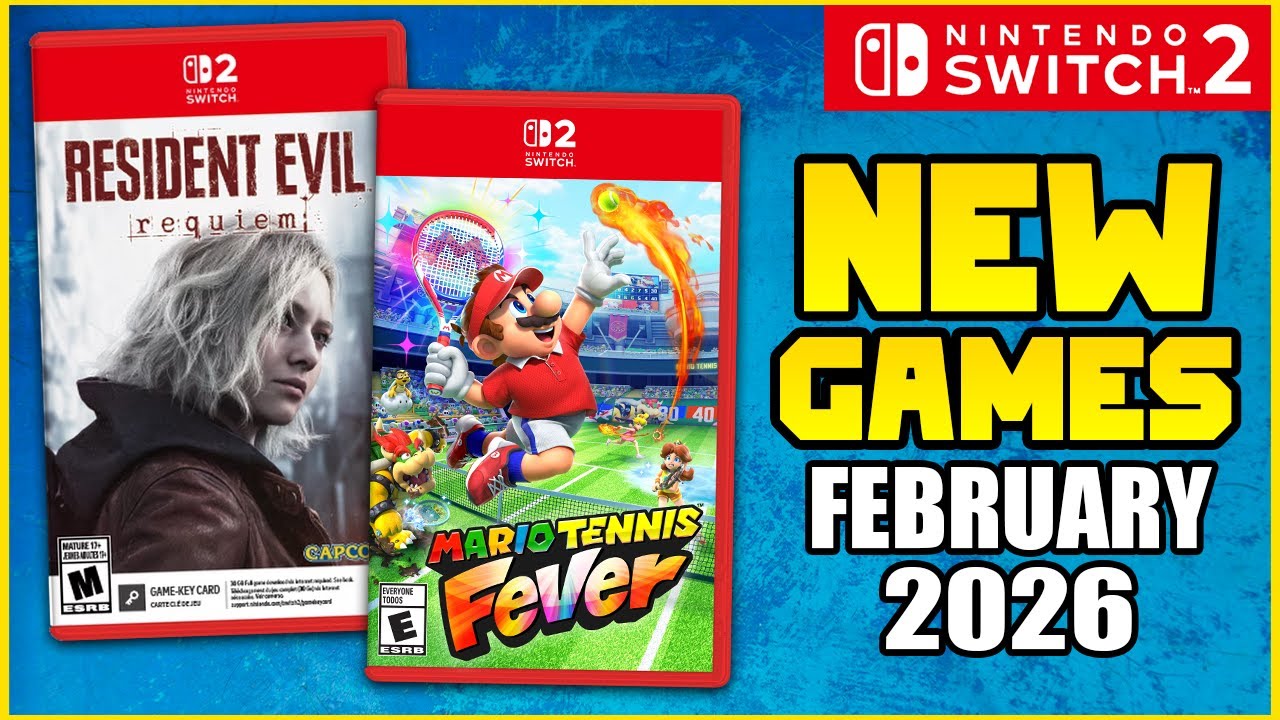 New Nintendo Switch 2 Games Coming February 2026! 
