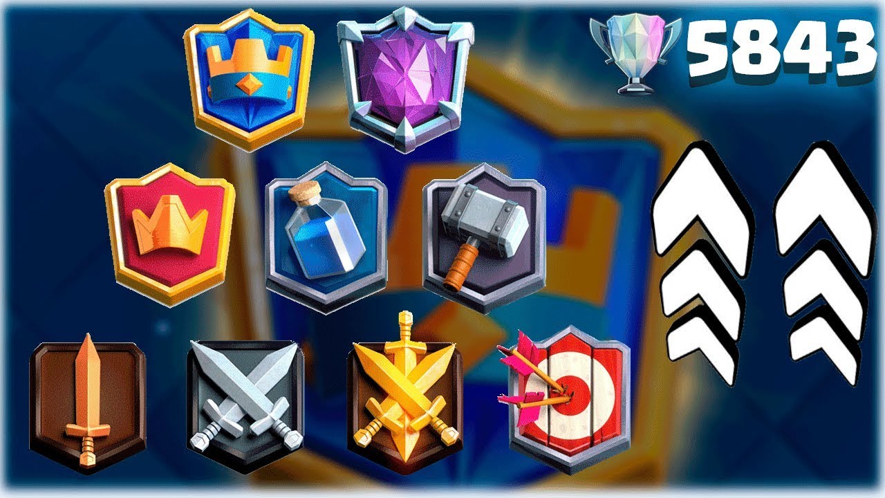 SUPERO MI RECORD DE COPAS en Clash Royale - WithZack