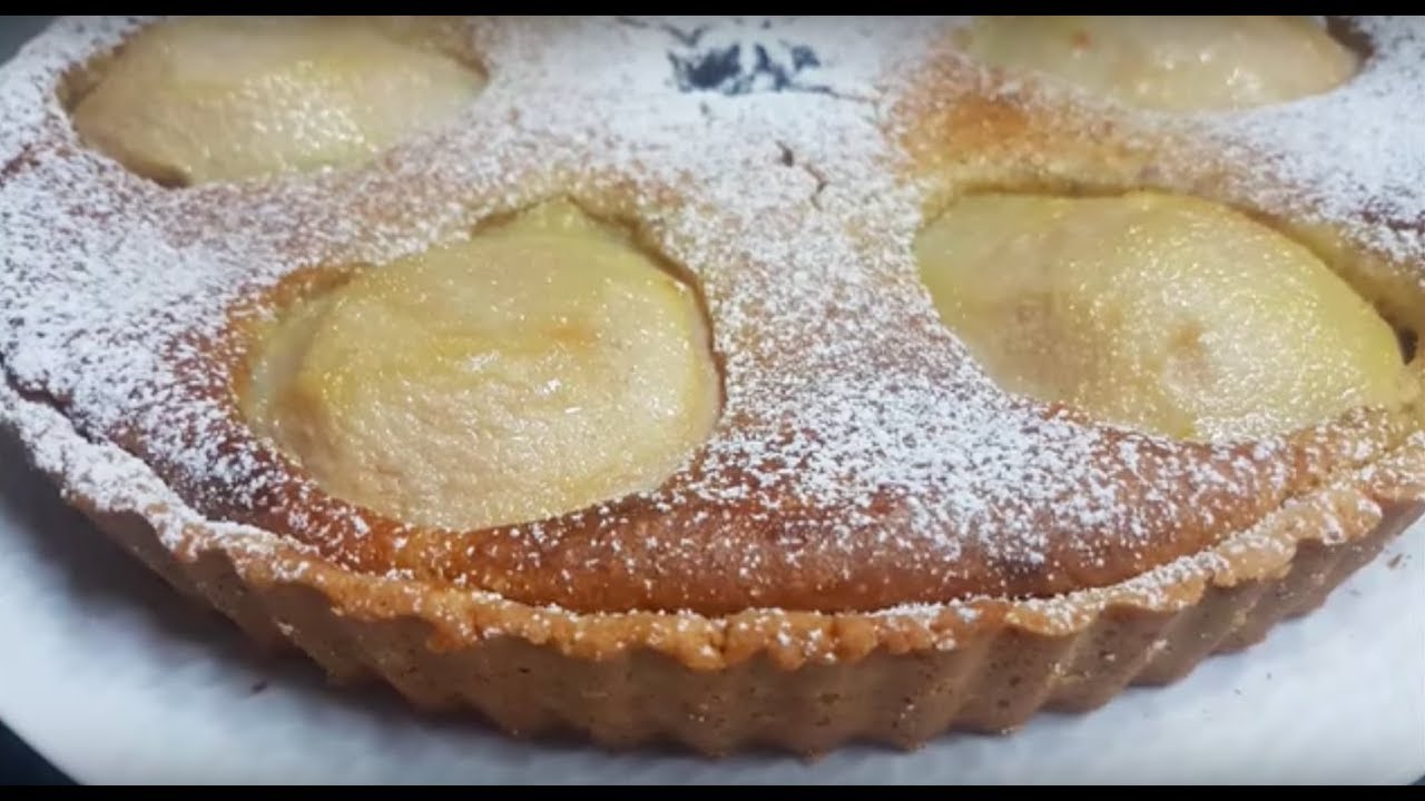 Tarte Bourdaloue aux poires