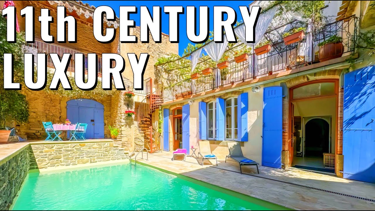 Buy a Stunning Historic B&B in Southern France, Panoramic Views & Charming Courtyard - A28004IEG34