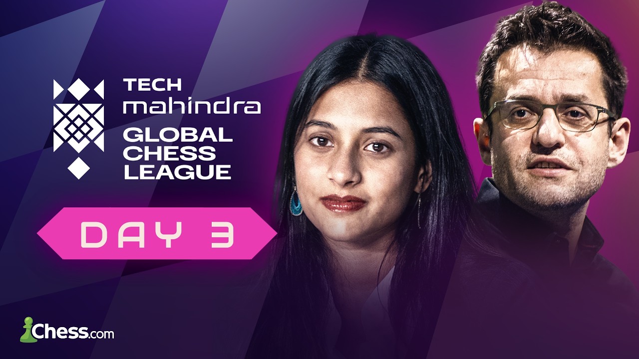 Tech Mahindra Global Chess League 2026: Who'll Take Down American Gambits As They Extend Lead? Day 3