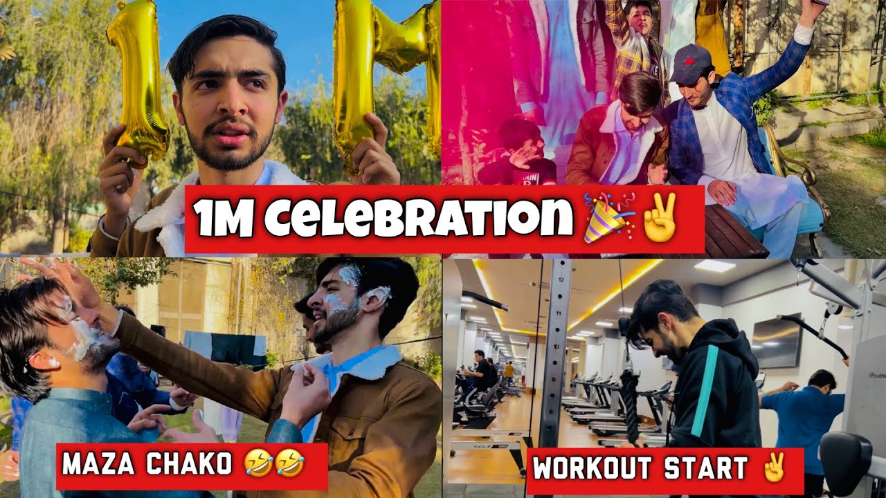 1M followers completed Alhamdulillah 🥺❤️ | Gym start kar diya hai 🔥😝
