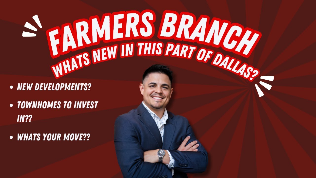 Townhomes in Farmers Branch, Texas