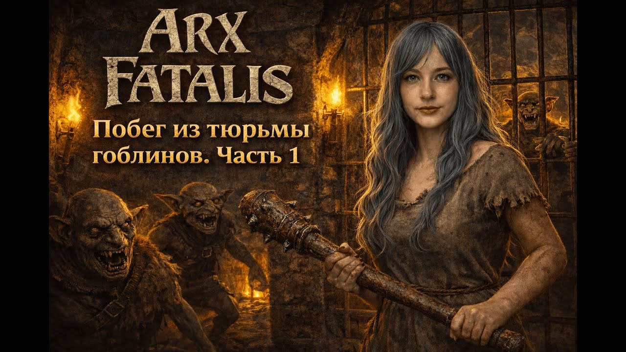 «Arx Fatalis. Последний бастион» - Побег из гоблинской тюрьмы часть 1