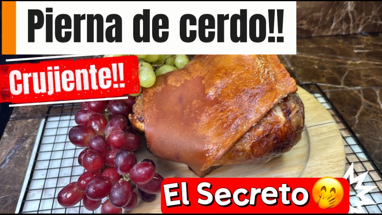👉🏼Nadie Te Dice Este Secreto para un Pernil de Cerdo Perfectamente Crujiente!!