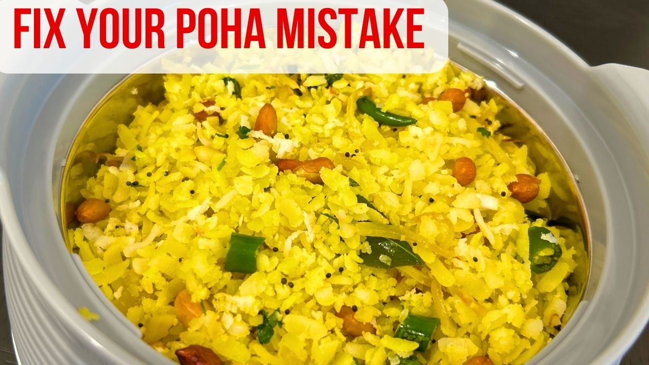 Get Perfect Non Sticky Poha Every Time | Kanda Poha | Avalakki Upma | Aval Upma