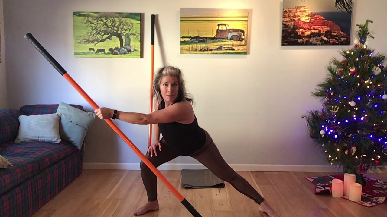 Stick Mobility | 45 Min Lower Body Squat Focused Workout | 2 Long