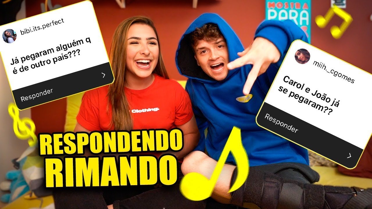 RESPONDENDO PERGUNTAS RIMANDO! ft. uJoãozinho