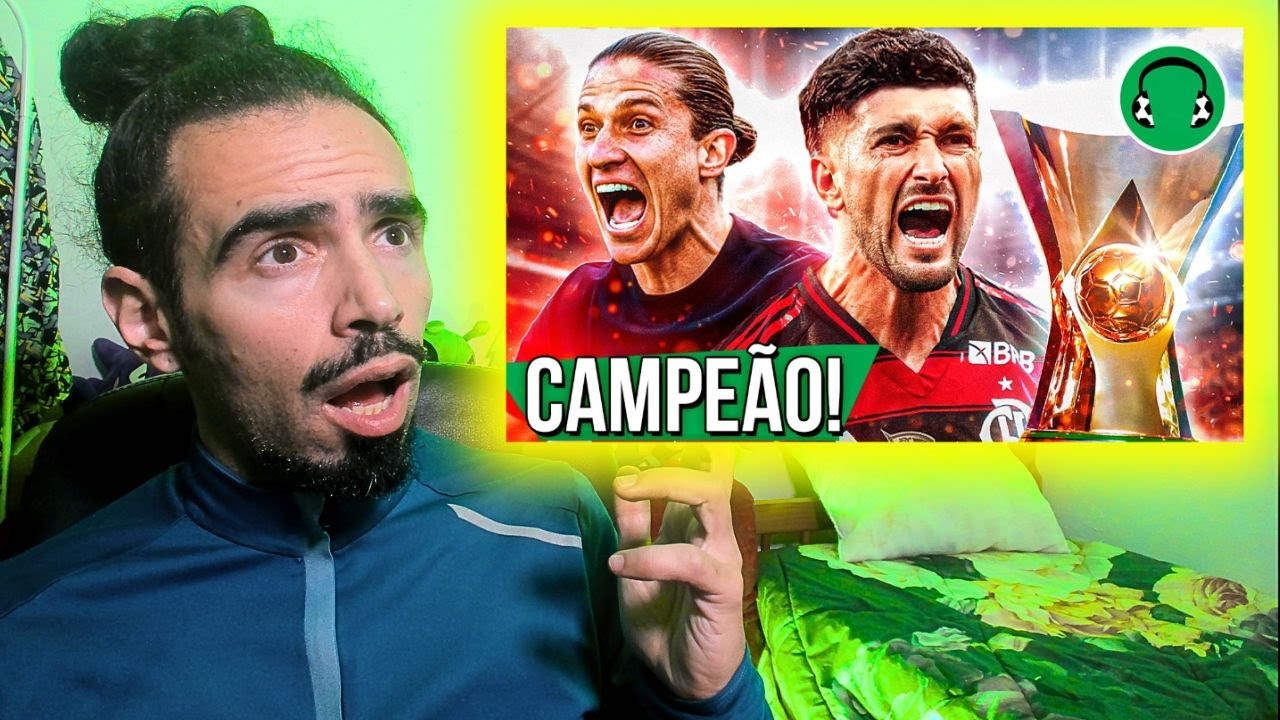 Sagara Reage ♫ FLAMENGO CAMPEÃO DO BRASILEIRÃO 2025 | Paródia Quando a Vontade Bater - PK e PK Delas