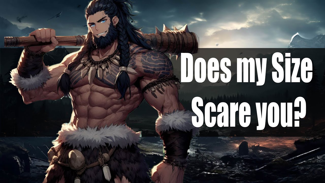 Giant warrior saves you [M4A] [Giant Speaker] [Fantasy] [Strangers to Friends] [Size Difference]