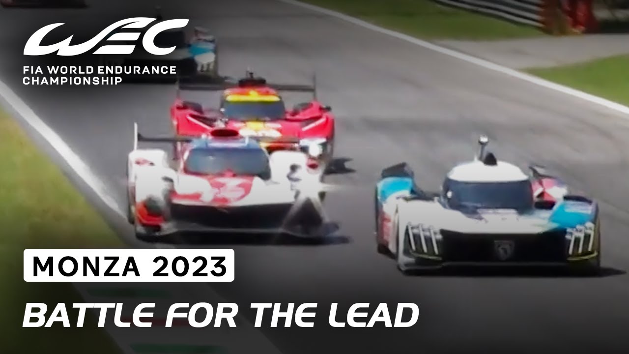 Intense Battle in Hypercar Between Peugeot, Toyota and Ferrari I 2023 6 Hours of Monza I FIA WEC